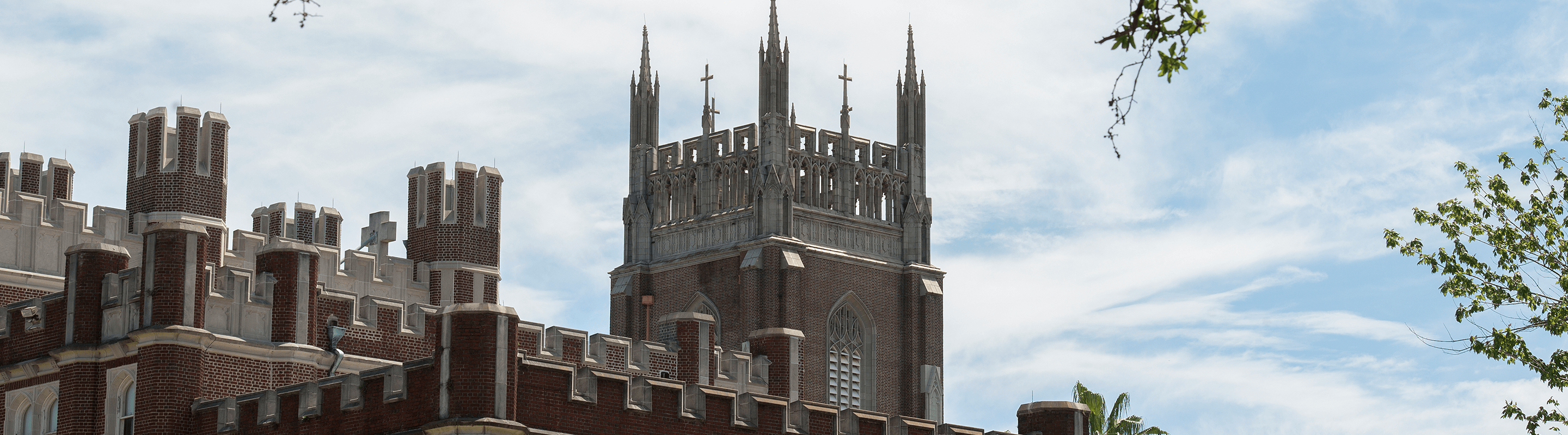 前 of Marquette Hall and Holy Name of Jesus Church